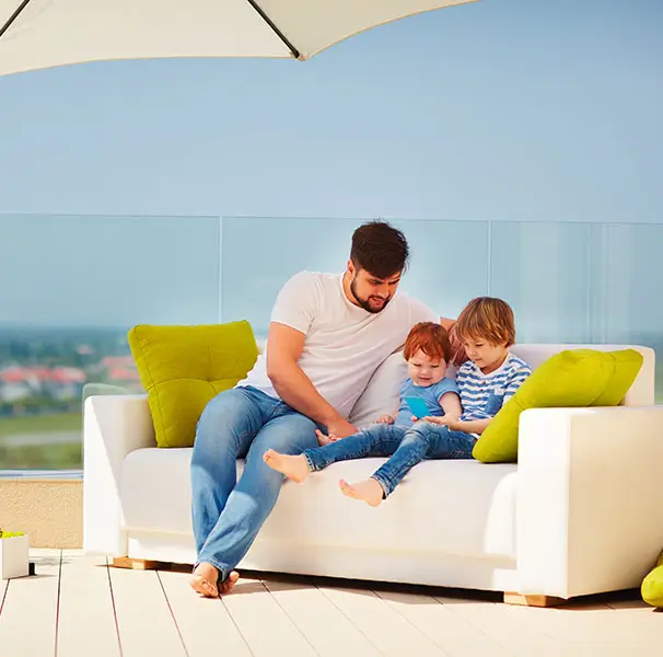 OUR STAFF IS FULLY VACCINATED Outdoor-Living